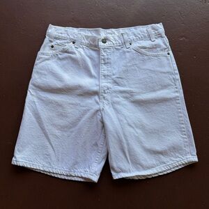 Vintage Orange tab Levi’s shorts